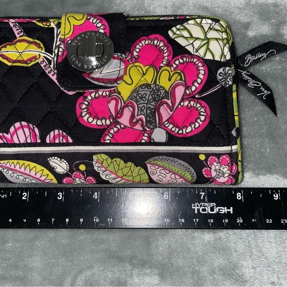 Vera Bradley Moon Blooms Mandy Shoulder Bag & Turn Lock Wallet Set Bundle - Picture 16 of 16